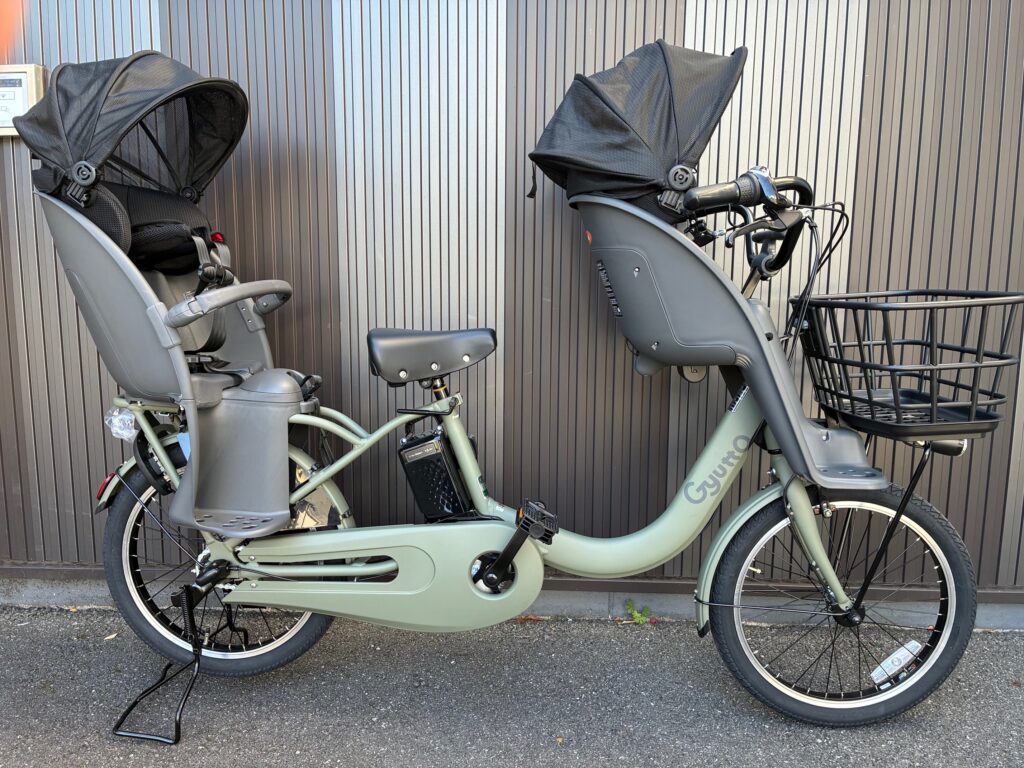 【春の保育園需要に】電動アシスト自転車