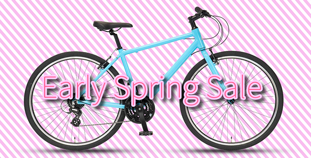 【期間＆数量限定】アーリースプリングセール開催【C101!クロスバイク】